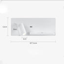 Axyaa Adjustable Angle Wall Lamp with USB/Wireless Charging for Study, Bedroom, Reading