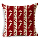 Axyaa Merry Christmas Linen Pillowcase Cushion Cover 45x45cm
