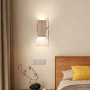 Axyaa Nordic Retro Yellow Cave Stone Wabi Sabi Bedside Wall Lights