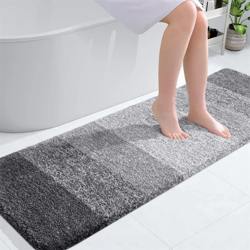Axyaa Soft Absorbent Door Mat 3D Non-Slip Bathroom Carpet