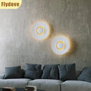 Axyaa Circular LED Wall Light for Bedroom and Living Room Décor