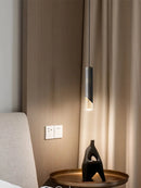 Axyaa Copper Bedside Chandelier: Luxe Single Head Bar Lamp