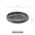 Axyaa 6inch Ceramic Plate Korean Kimchi Salad Dish Single Plate Bowl