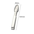 Axyaa Stainless Steel Food Tongs: Barbecue & Buffet Essential