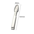 Axyaa Stainless Steel Food Tongs: Barbecue & Buffet Essential