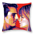 Axyaa Movie Star Decorative Pillow Cover for Home Sofa - American Star Theme