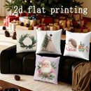 Christmas-inspired Axyaa Pillowcases for Home Decor, Sofa, Bedroom, Car - Patterned Cushion Cover