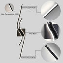 Axyaa LED Vanity Wall Lights for Bathroom and Corridor, 60cm-100cm Strip Sconce