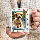 Axyaa 3D Custom Dog Portrait Mug - Perfect Gift for Dog Moms