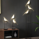 Axyaa Magpie Bird Table Light Standing Desk LED Floor Lamp