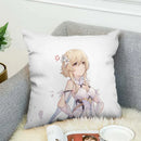 Axyaa Genshin Impact Cushion Cover 40x40cm Decorative Sofa Pillows 45x45 Bed