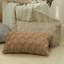 Axyaa Plush Cushion Cover in Nordic Style for Sofa, 30x50cm Decorative Pillow Cover