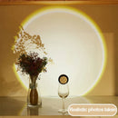 Axyaa LED Sunset Cabinet Lights Touch Wall Lamp for Home Bedroom Decor