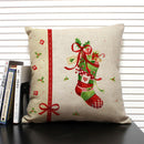 Axyaa Merry Christmas 45x45CM Cushion Cover for Home Decor