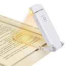 Axyaa LED Clip-on Book Light: Adjustable Brightness, Eye-Protecting, USB Rechargeable
