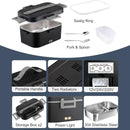 Axyaa Portable Electric Lunch Box with Heating Function