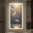 Axyaa Lotus Flower LED Wall Lamp: Modern Luxury Entrance Decoration