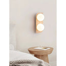 Yellow Cave Stone LED Wall Lamp for Wabi Sabi Ambiance in Bedrooms by Axyaa