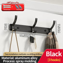 Axyaa Wall-Mounted One Row Hangers for Towels, Clothes, Hats, and More