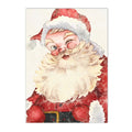 Merry Nutcracker Ornament Canvas Wall Art Nordic Poster - Axyaa Kids Room Decor