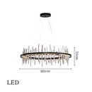 Axyaa Stainless Steel Pendant Chandelier for Home Decor & Indoor Lighting