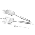 Axyaa Stainless Steel Food Tongs: BBQ Clip Meat Clamp Kitchen Tool
