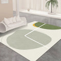 Axyaa Nordic Minimalist Bedside Rug - High-Quality Studio Lounge Decoration Rug