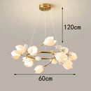 Axyaa Modern Indoor Pendant Chandelier LED Ceiling Light for Dining Room