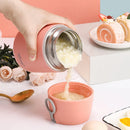 Axyaa Stainless Steel Insulated Bento Lunch Box Thermos - Hot Food Storage Jar