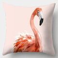 Axyaa Flamingo Sofa Pillow Cover 45cmX45cm Square Cushion Case Boho Style