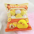 Axyaa Snack Bag Pillow Bunny Bunny Dinosaur Penguin Cherry Blossom Mini Ornaments