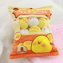 Axyaa Snack Bag Pillow Bunny Bunny Dinosaur Penguin Cherry Blossom Mini Ornaments
