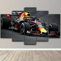 Axyaa F1 Racing Car Canvas Wall Art Print Home Decor Framed Artwork