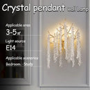 Axyaa Crystal Branch Luxury Wall Lamp