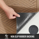 Axyaa Absorbent Welcome Door Mat, Muddy Resist, Stain & Fade Resistant, Non-Slip