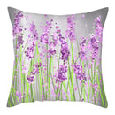Axyaa Lavender Polyester Cushion Cover 45x45cm