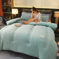 Axyaa Double-Sided Milk Wool Lamb Wool Warm Thick Winter Quilt Core