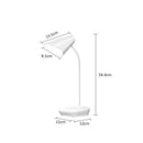 Axyaa Foldable LED Desk Lamp, 3 Levels Dimmable Touch Night Light