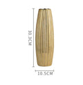Luxury Gold Ceramic Vase by Axyaa - Elegant Porcelain Flower Vase for Home Decor
