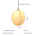 Axyaa Wabi Sabi Pendant Lights: Minimalist Nordic Dining Room Lamparas Fixture