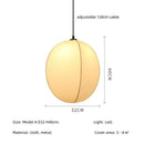 Axyaa Wabi Sabi Pendant Lights: Minimalist Nordic Dining Room Lamparas Fixture