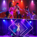 Axyaa RGBW LED Par Light 4IN1 DJ Party Lights with Remote Control