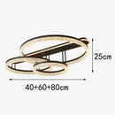 Axyaa Nordic LED Ceiling Lights for Home Decor, Living Room and Bedroom Lighting