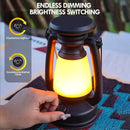 Axyaa Solar Camping Lantern USB Rechargeable Dimmable Outdoor Light