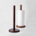 Axyaa Black Walnut Wood Dining Table Tissue Rack Household Storage Paper Organizer
