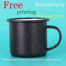 Axyaa Enamel Color-Changing Mug: Customizable & Heat-Sensitive Mug for Coffee, Tea, or Beer