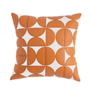 Axyaa Patchwork Faux Leather Cushion Cover 45x45cm Home Decor for Couch, Sofa, Chair