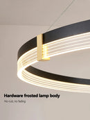 Axyaa Modern LED Chandelier Luxury Bedroom Lamp High-End Nordic Design