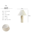 Axyaa Marble Table Lamp LED White Desk Light for Home Bedroom Decor