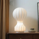 Silk Cocoon Style LED Table Lamp by Axyaa - Modern Designer Home Decor Lighting